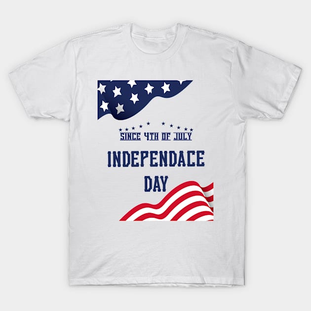 4th of july T-Shirt by DELLA73